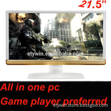 All in one pc w/o computer accessory desktop computer with 21.5" LED monitor DIY your computer hardware for gaming pc